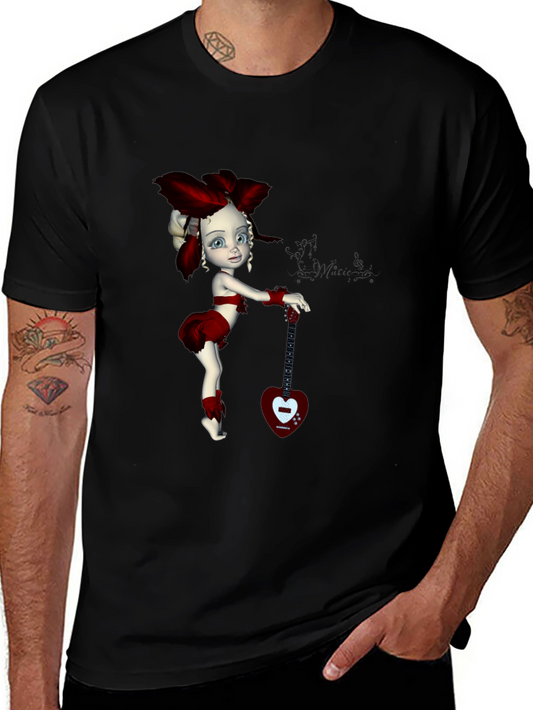 Whimsical Pixie Guitar T-Shirt