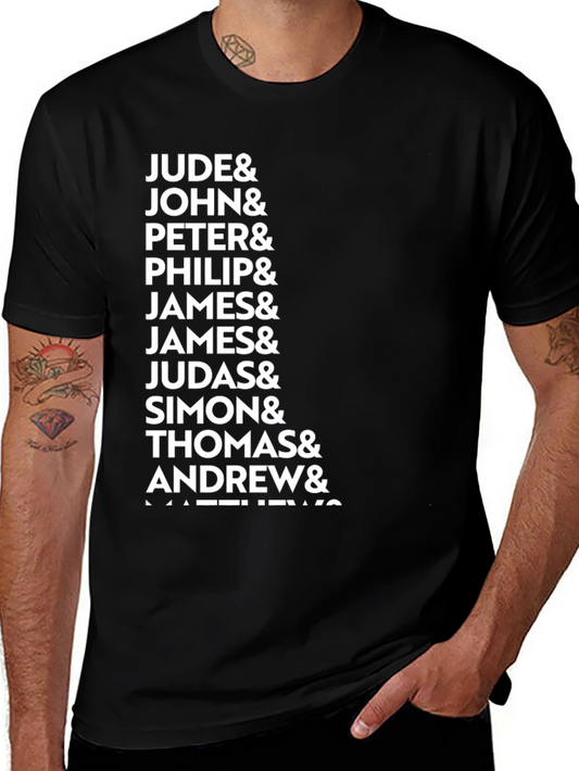 Twelve Apostles Graphic T-Shirt - Jude John Peter More