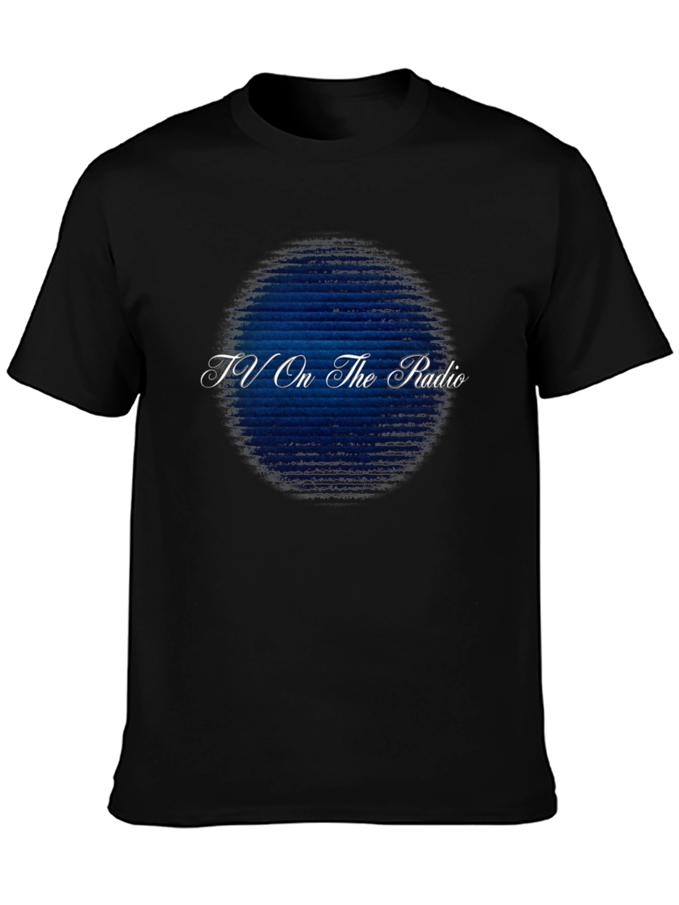 TV On The Radio Graphic Print Black T-Shirt