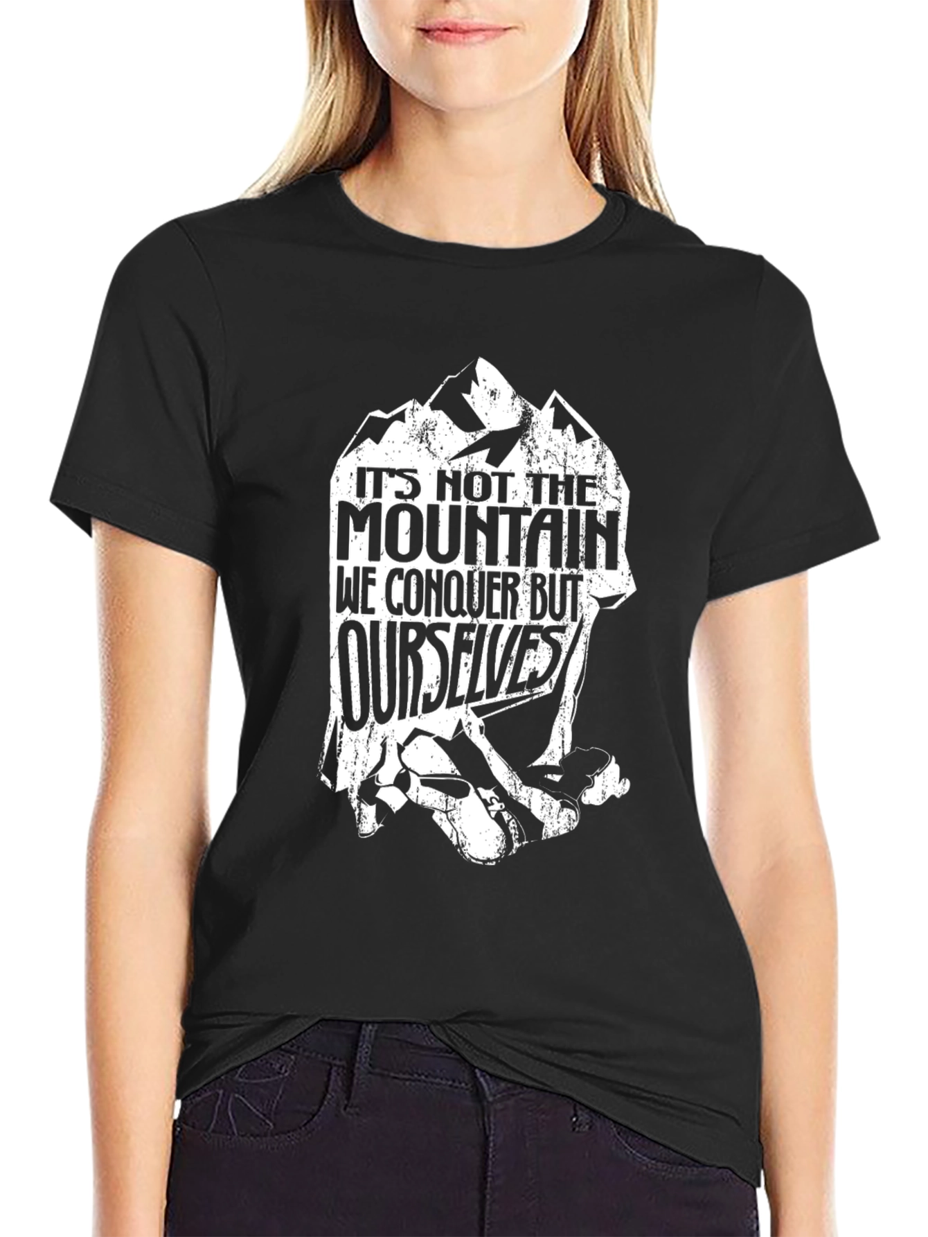 Motivational Mountain Climbing T-Shirt