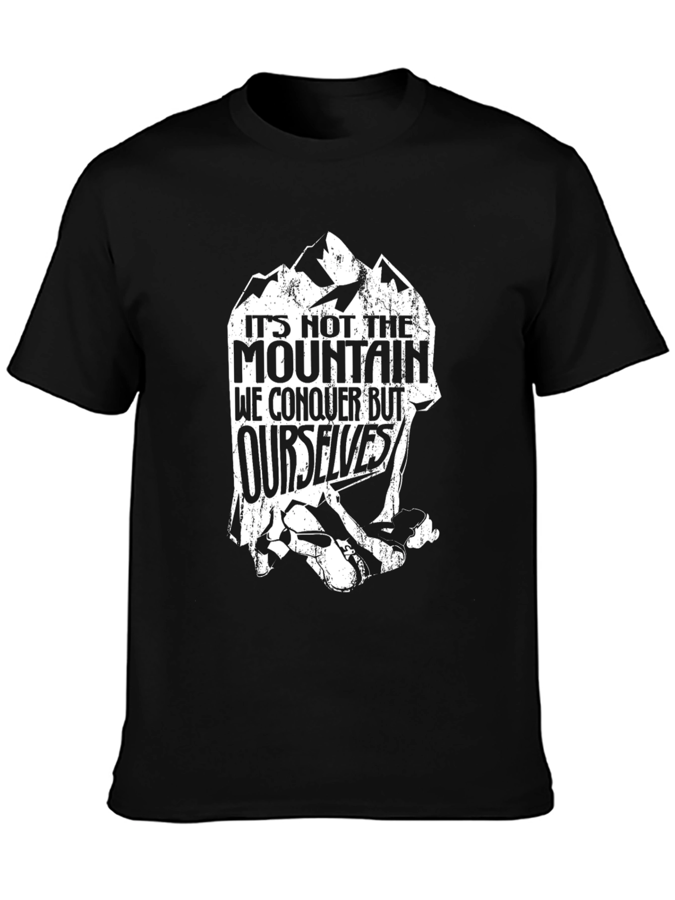 Motivational Mountain Climbing T-Shirt