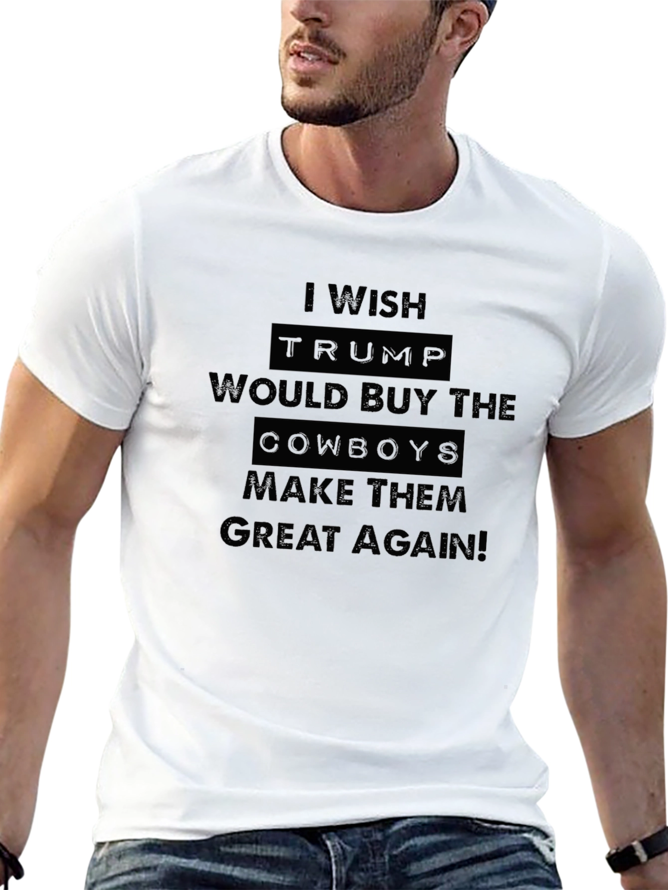 Trump Cowboys T-Shirt Make Them Great Again