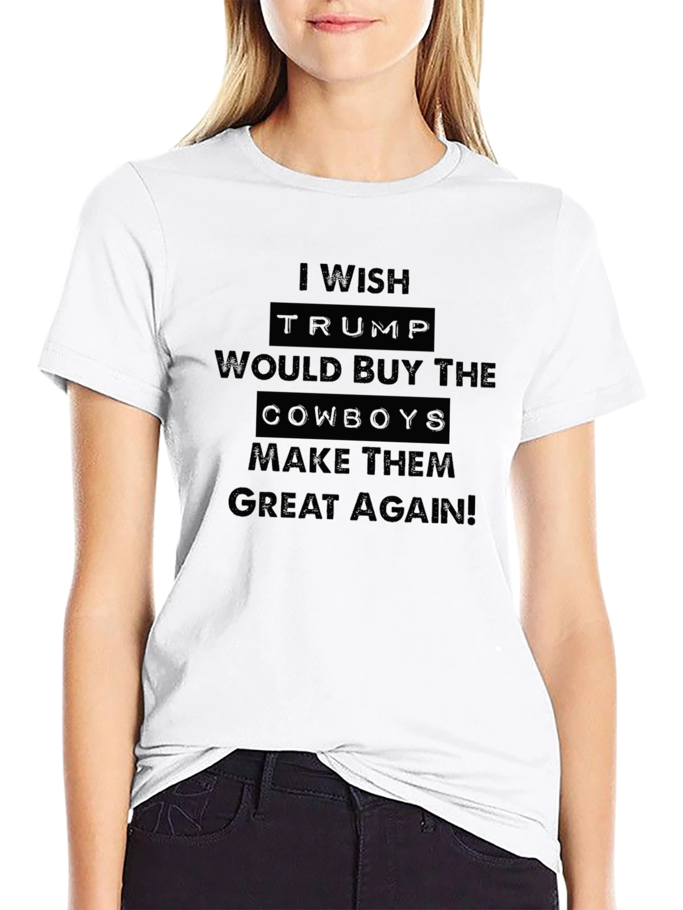 Trump Cowboys T-Shirt Make Them Great Again