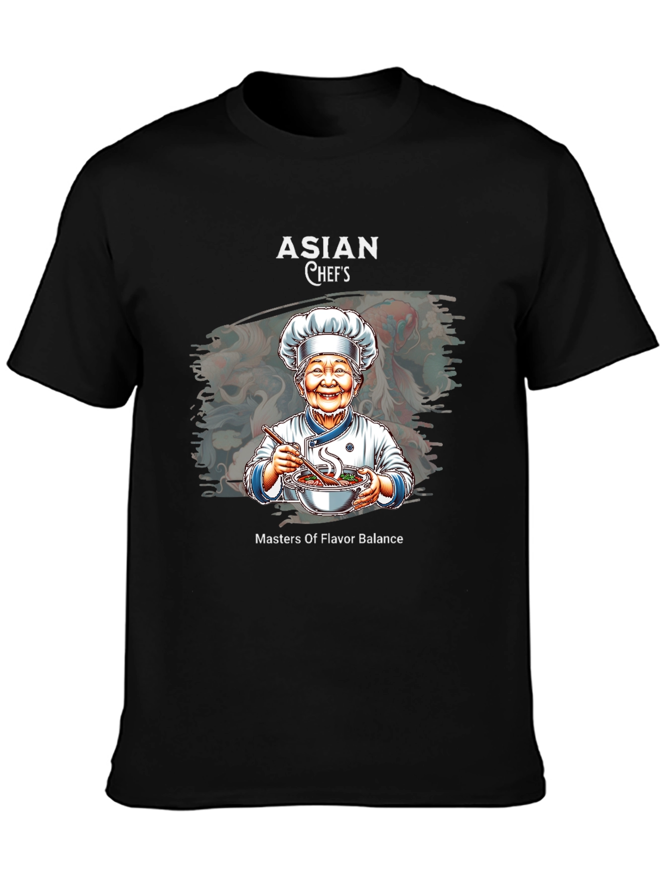 Asian Chefs T-Shirt - Masters Of Flavor