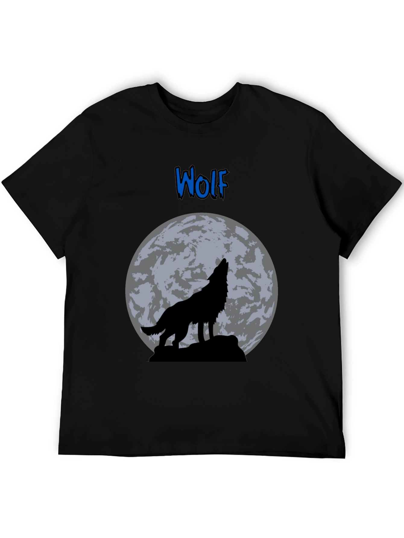 Wolf Moon Graphic T-Shirt