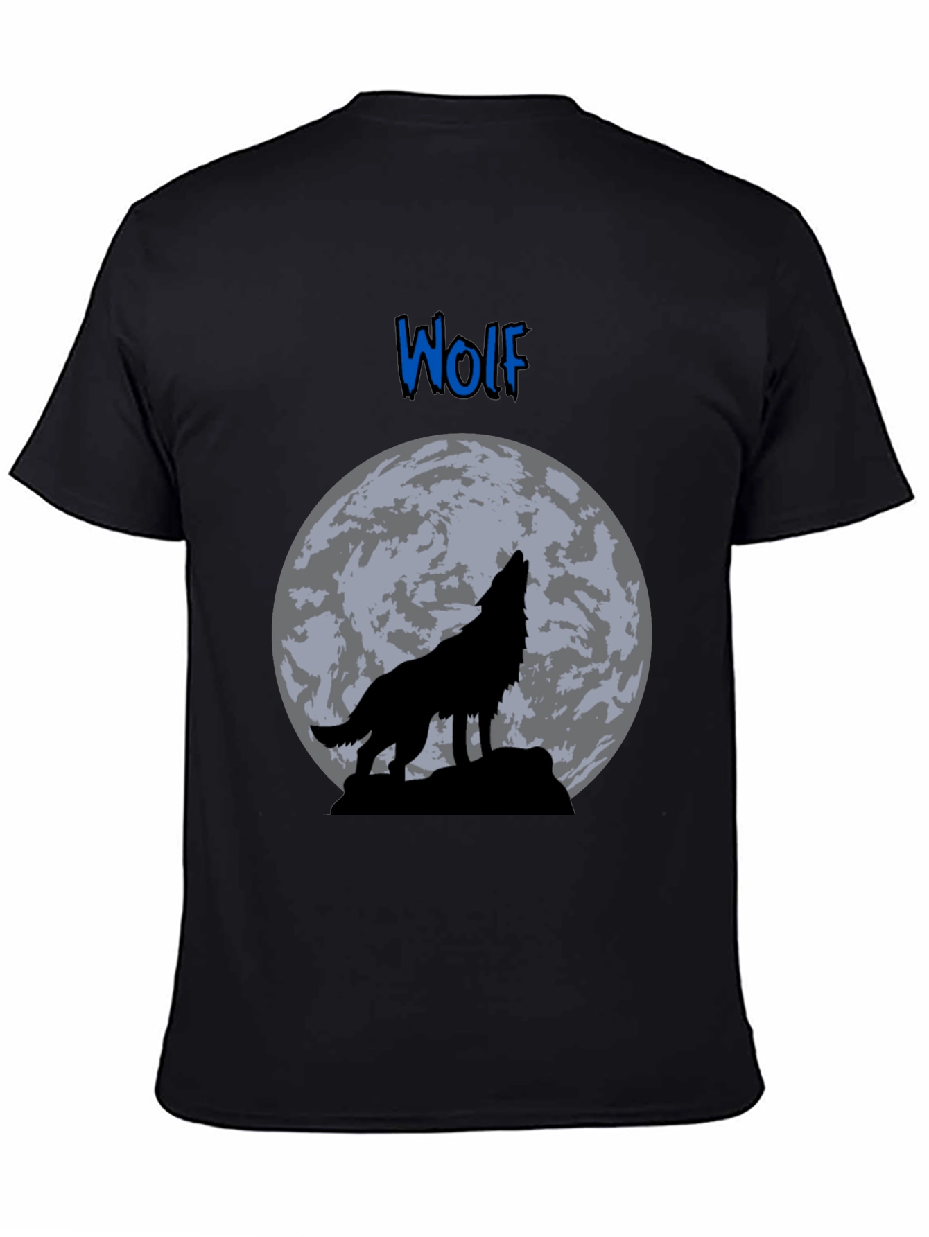 Wolf Moon Graphic T-Shirt