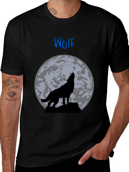 Wolf Moon Graphic T-Shirt