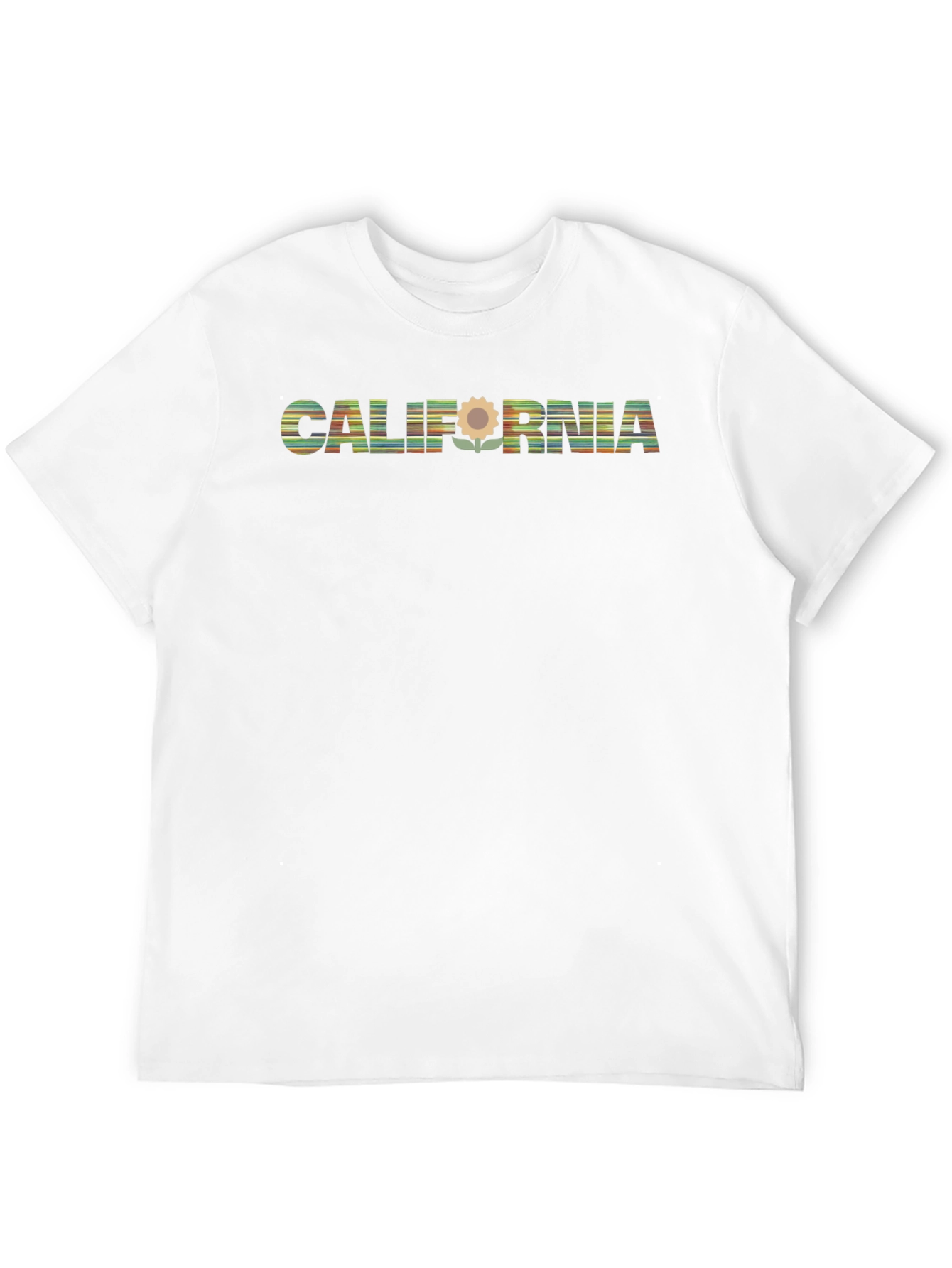 California Sunflower Graphic T-Shirt