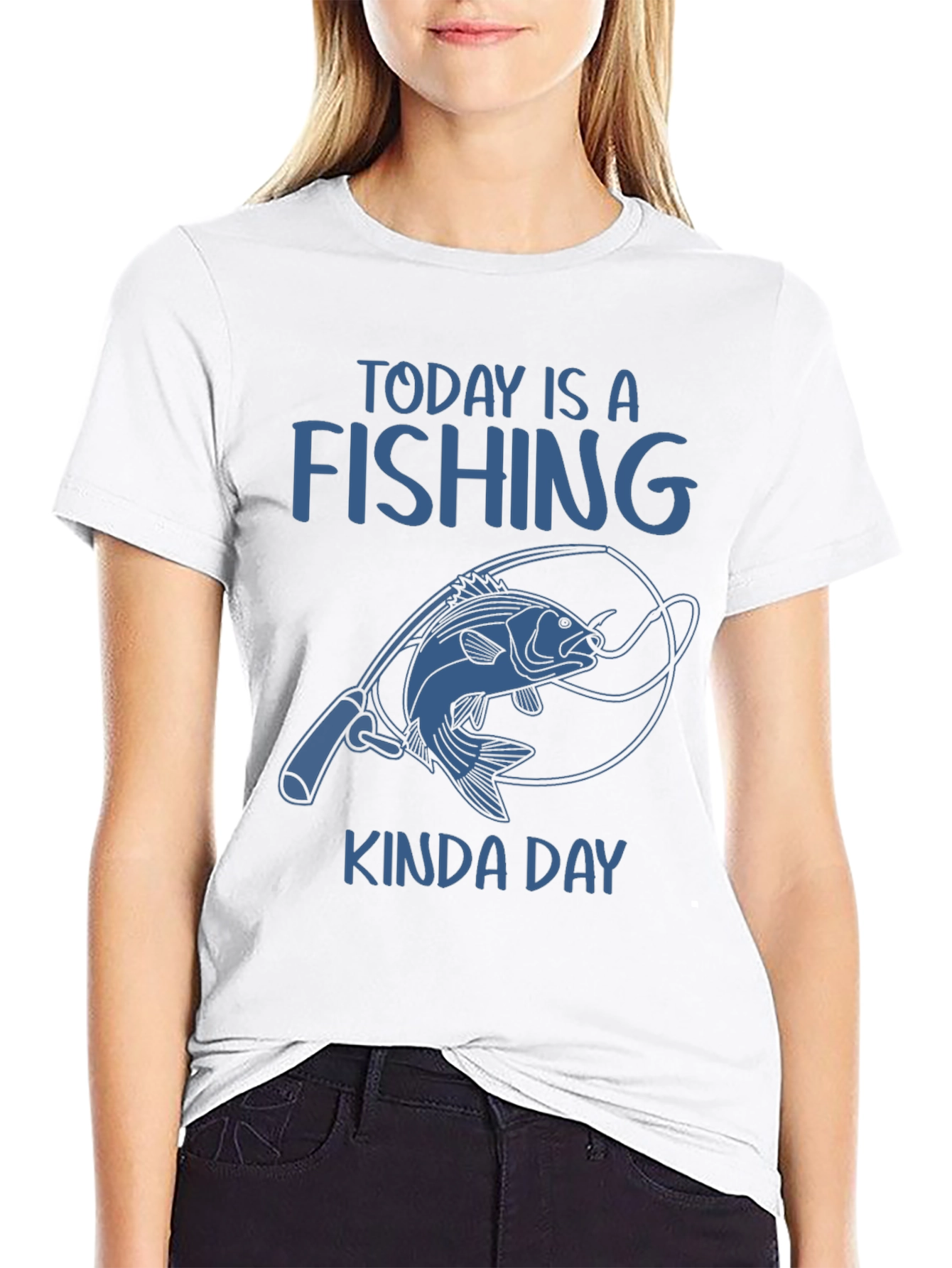 Fishing Kinda Day T-Shirt - Unique Angler Tee