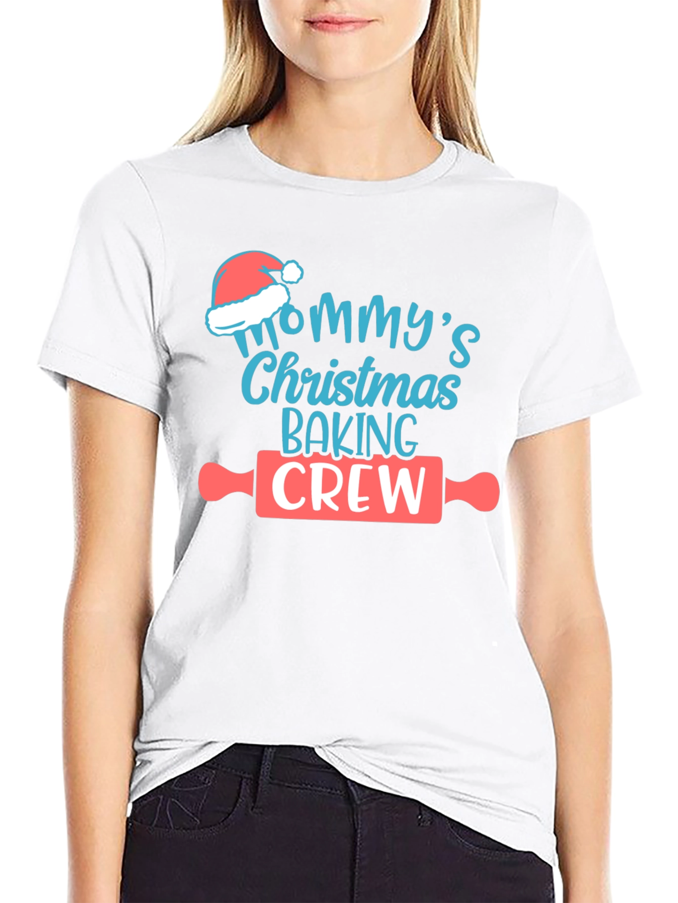 Mommys Christmas Baking Crew T-Shirt