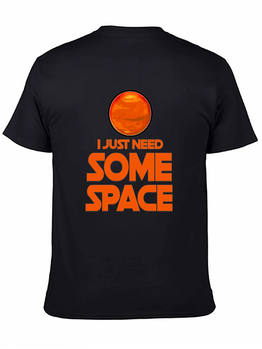 I Just Need Some Space Graphic Tee - Black