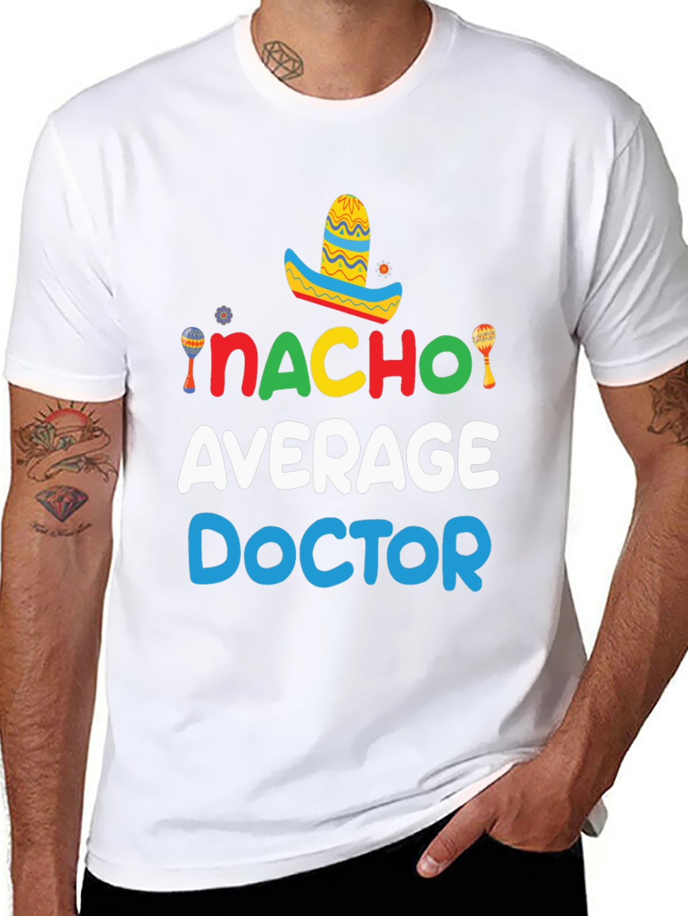 Nacho Average Doctor Graphic Tee