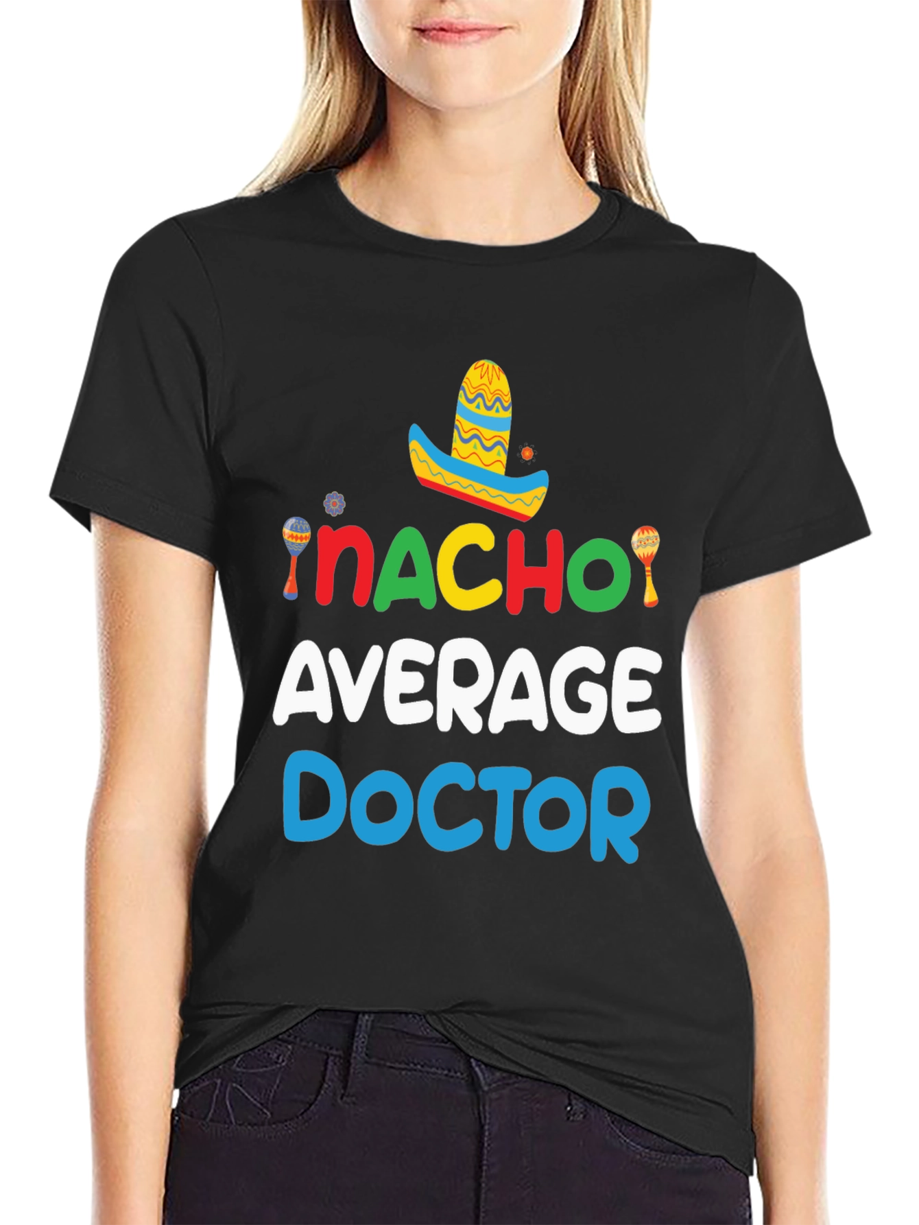 Nacho Average Doctor Graphic Tee