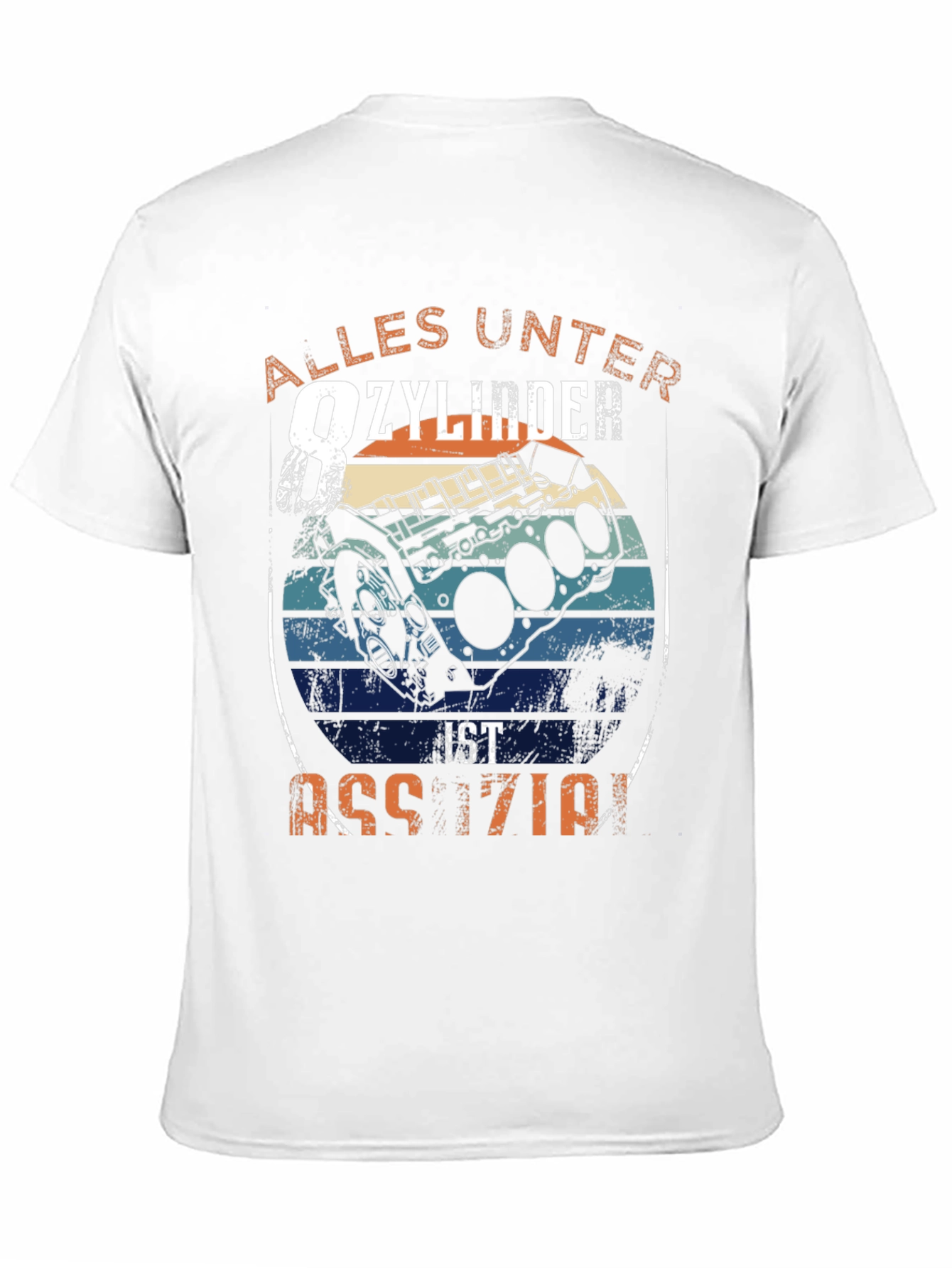 Alles Unter 8 Zylinder T-Shirt