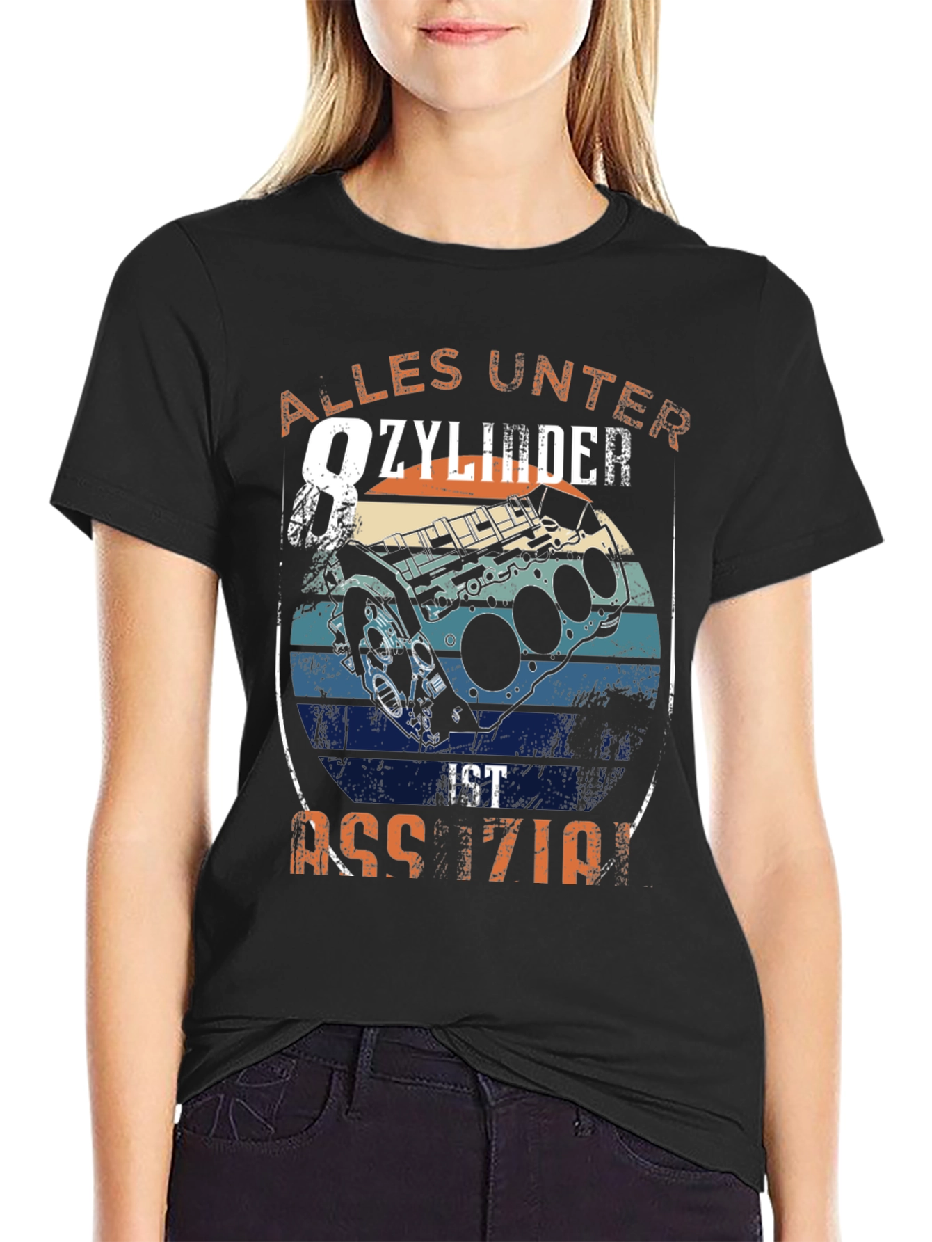 Alles Unter 8 Zylinder T-Shirt