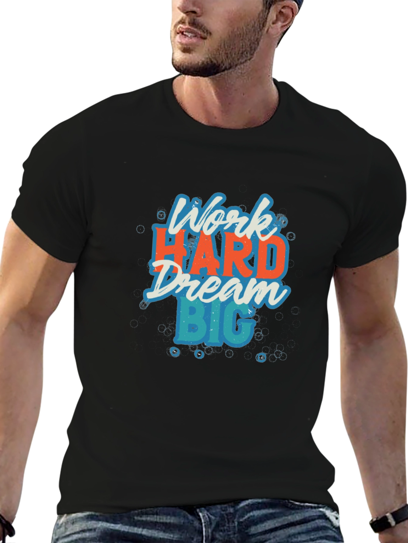 Work Hard Dream Big Graphic Tee