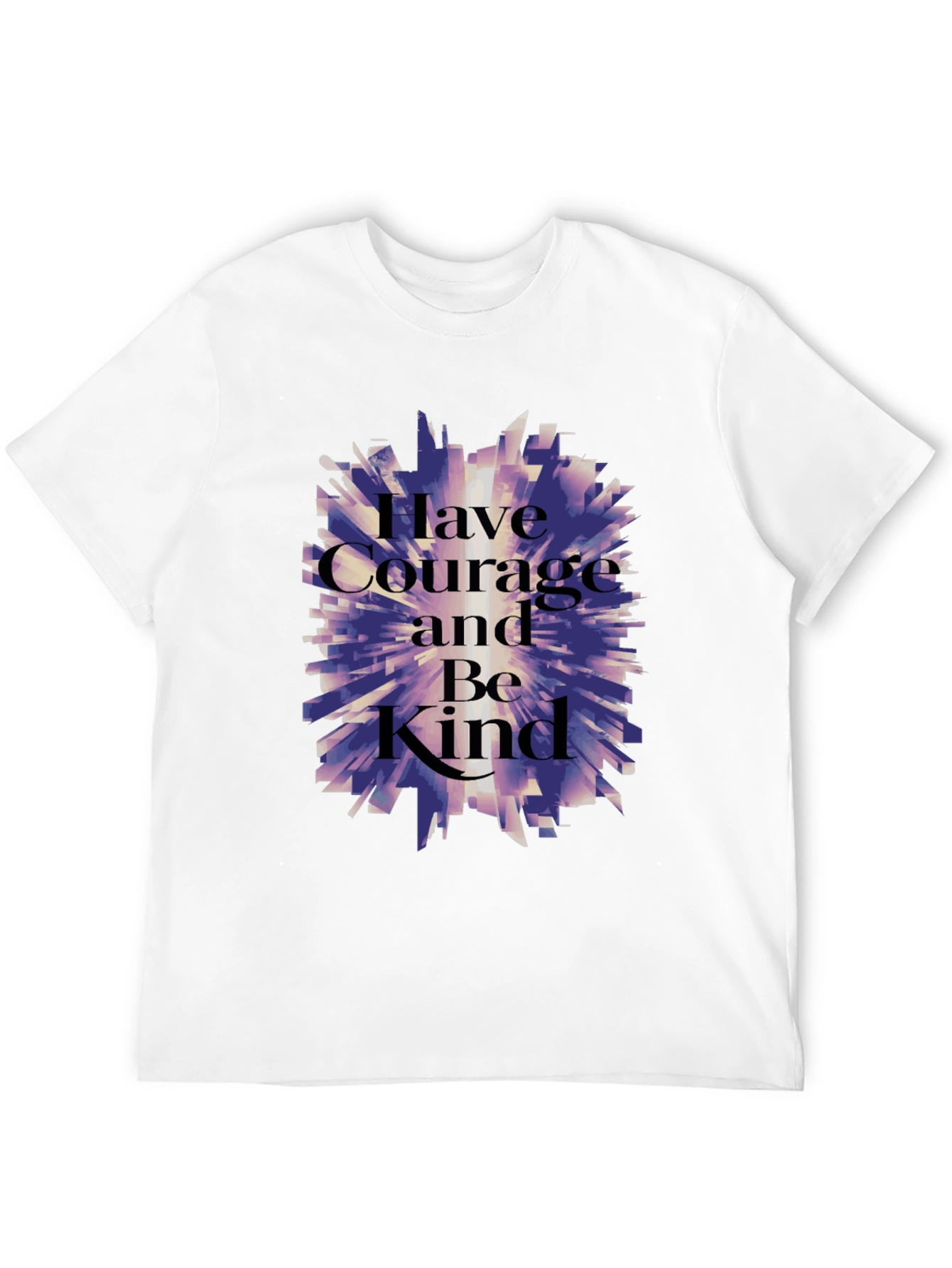 Courage and Kindness Graphic T-Shirt - Black