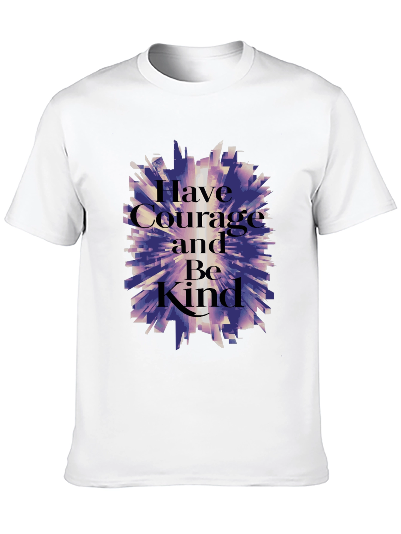 Courage and Kindness Graphic T-Shirt - Black