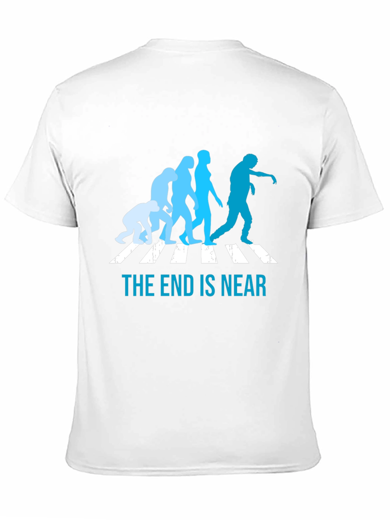 The End is Near Zombie Evolution Graphic Tee