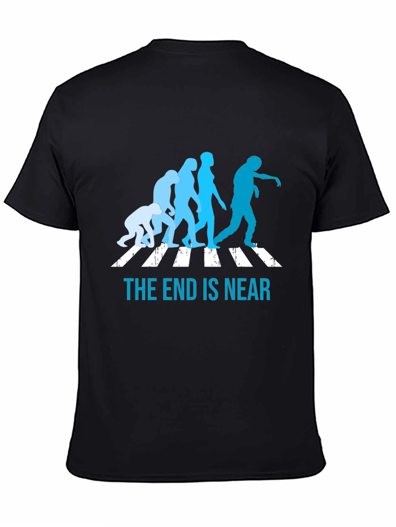 The End is Near Zombie Evolution Graphic Tee