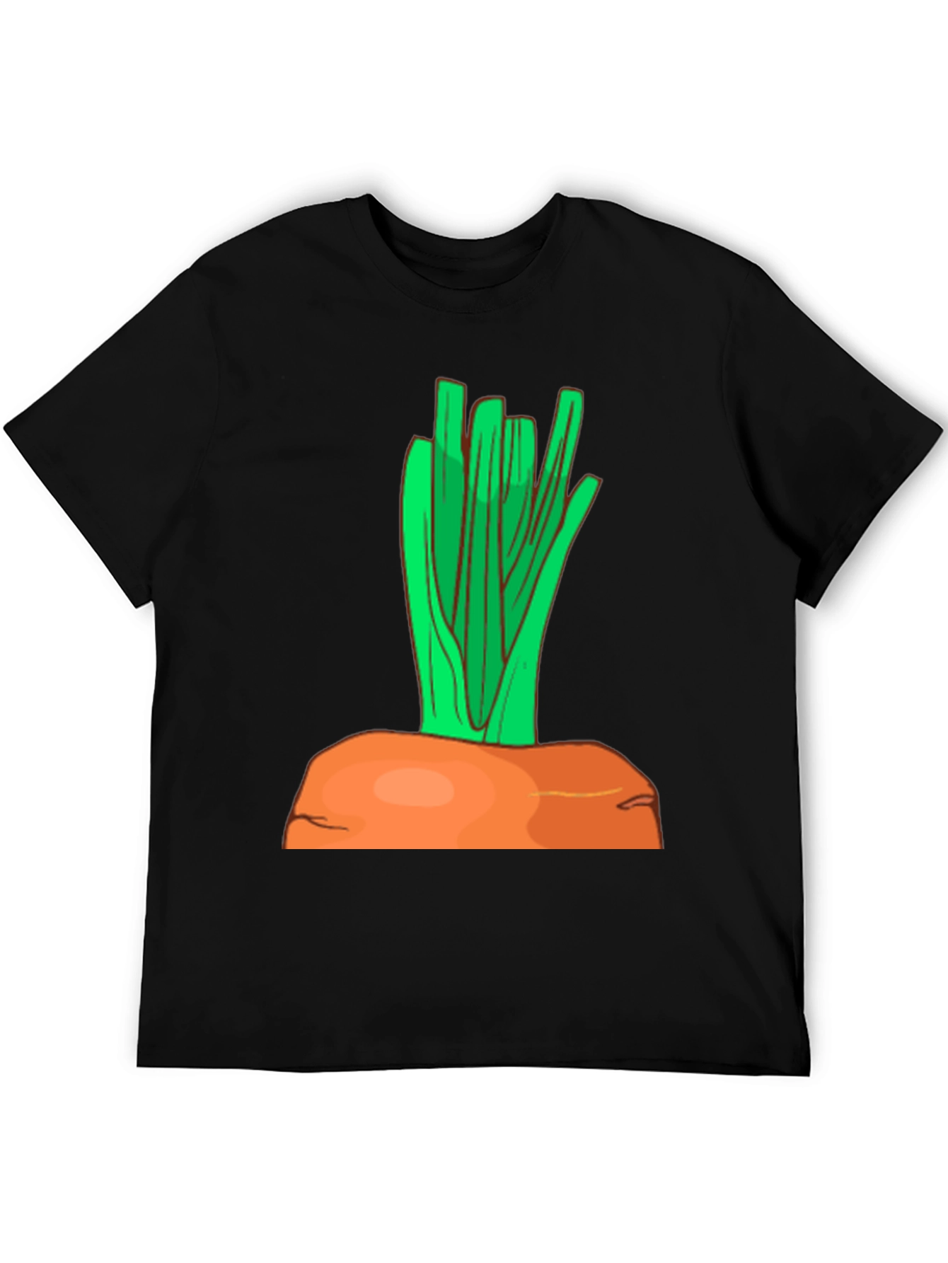 Funny Carrot Graphic T-Shirt - Vegetable Humor Tee