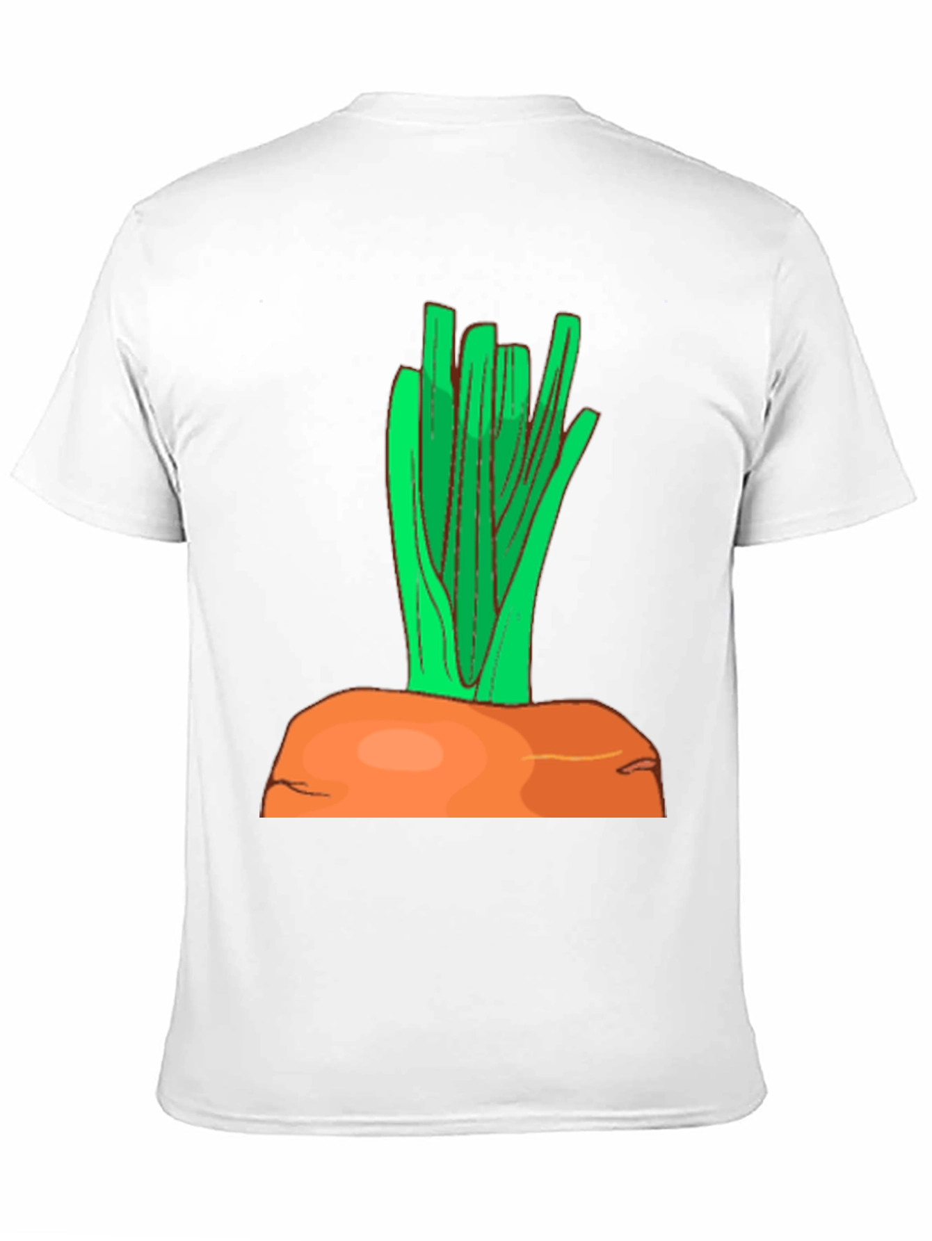 Funny Carrot Graphic T-Shirt - Vegetable Humor Tee