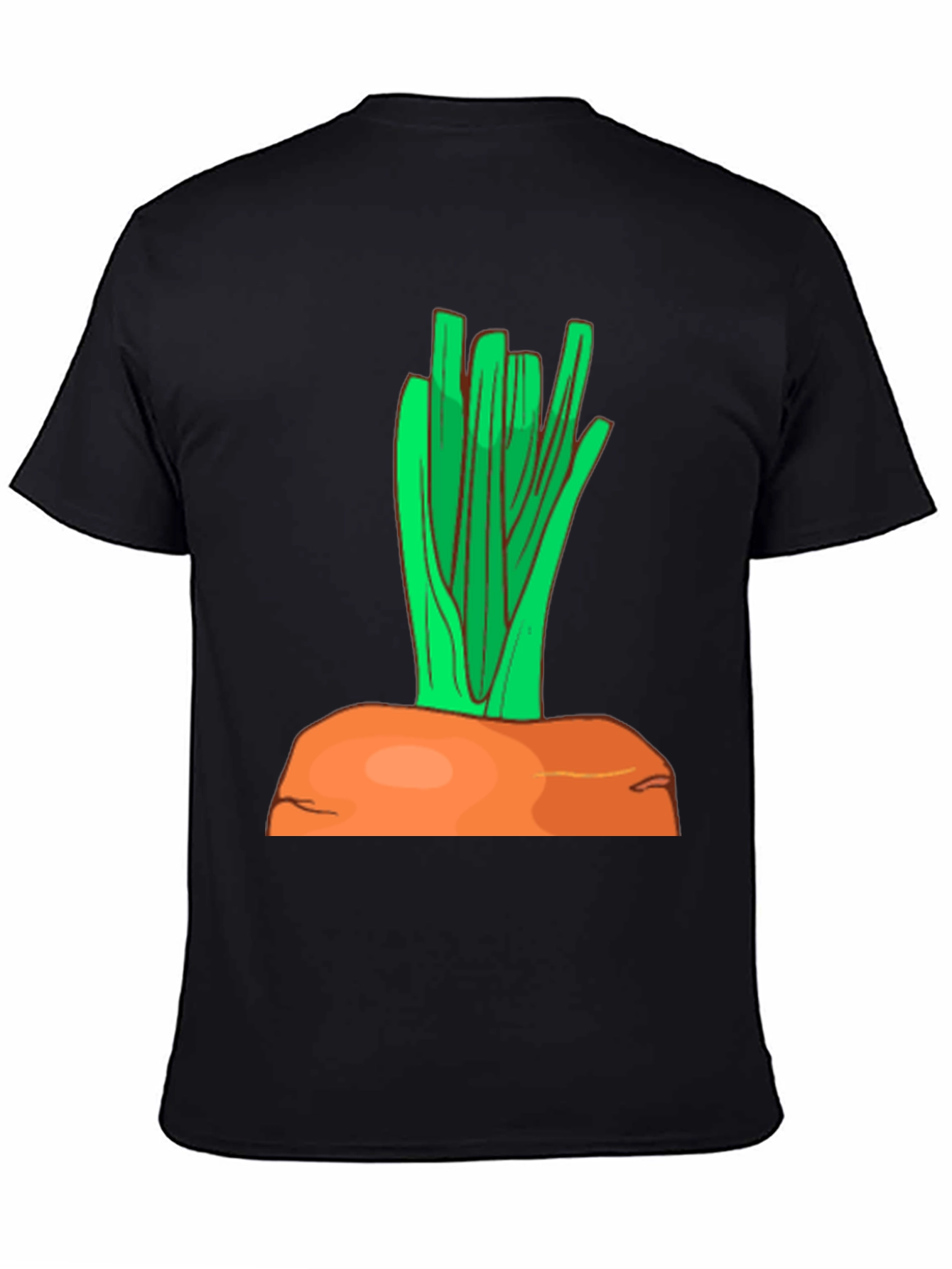 Funny Carrot Graphic T-Shirt - Vegetable Humor Tee