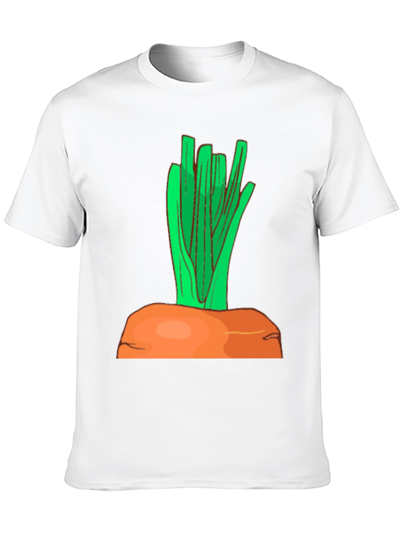 Funny Carrot Graphic T-Shirt - Vegetable Humor Tee