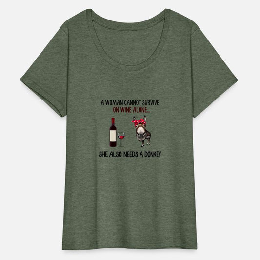 A Cannot Survive On Wine Alone She Also Needs A Do
