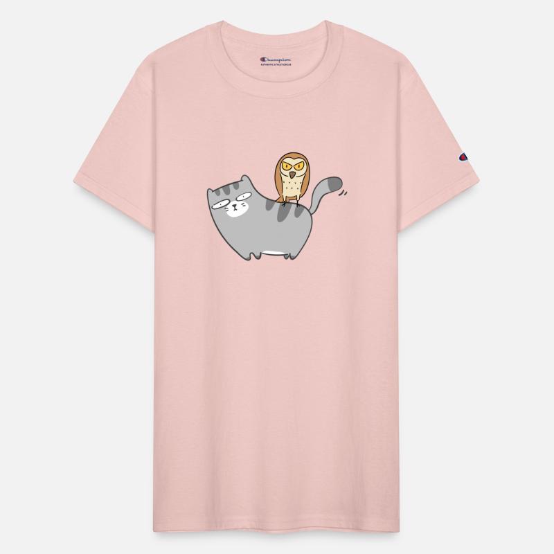A Cat And An Owl
