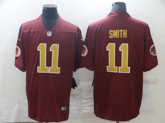Men's Washington Commanders Alex Smith #11 Red Game Player Jerseys