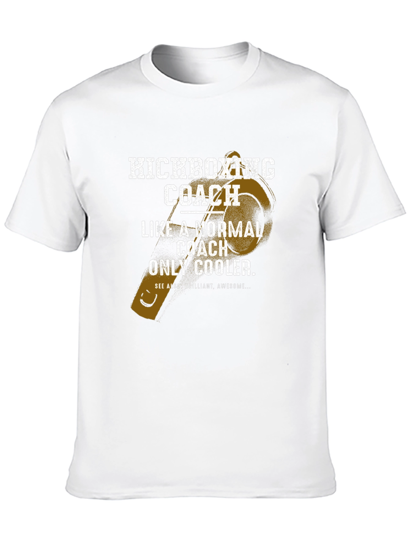 Kickboxing Coach T-Shirt - Normal Coach Only Cooler!