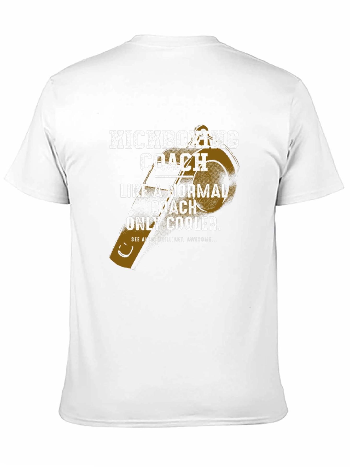 Kickboxing Coach T-Shirt - Normal Coach Only Cooler!