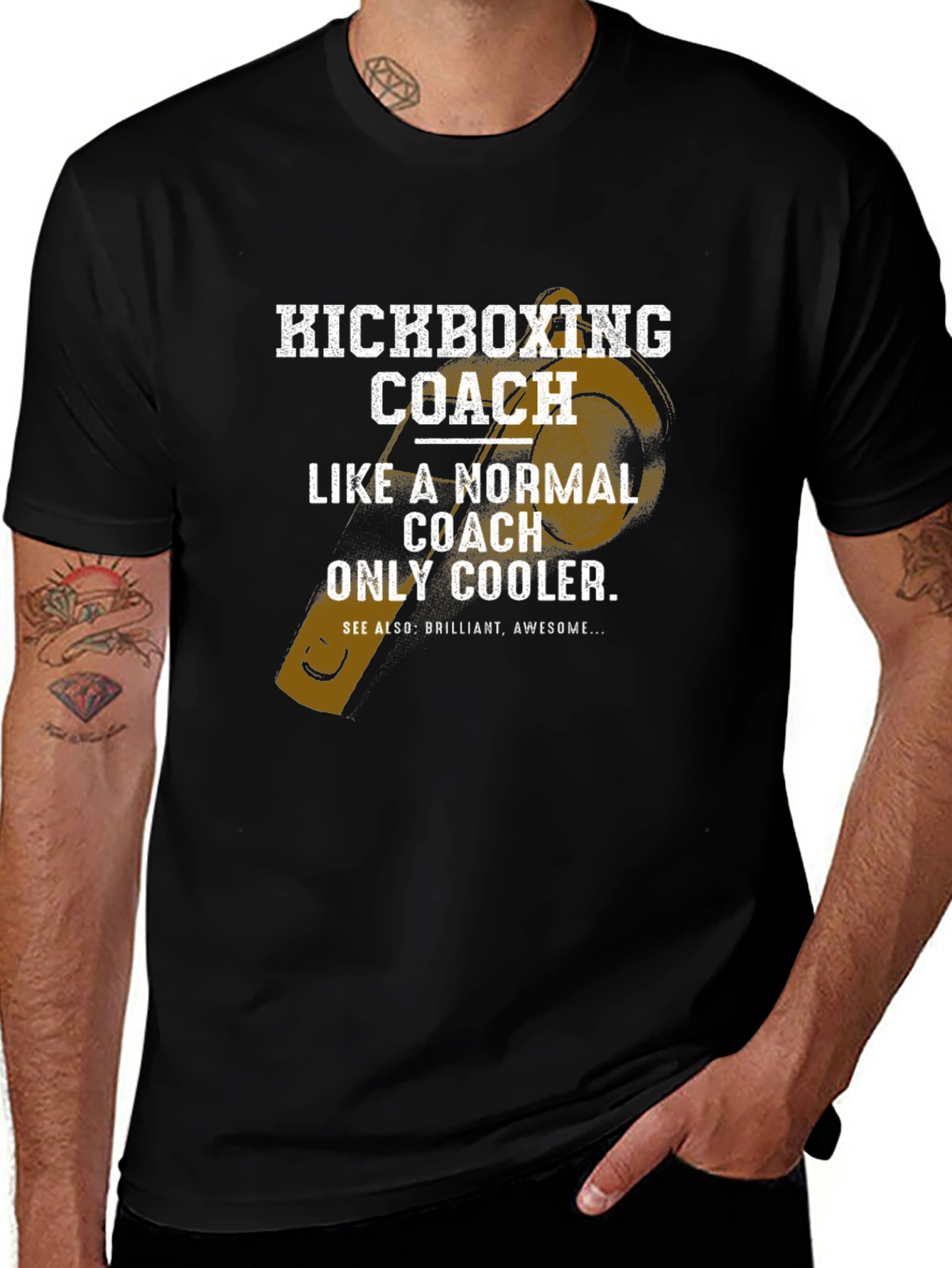 Kickboxing Coach T-Shirt - Normal Coach Only Cooler!