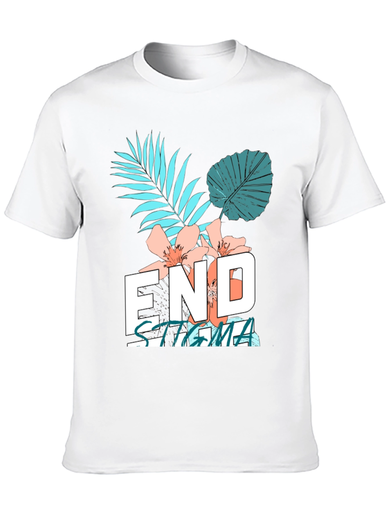 End Stigma Graphic Tee - Black