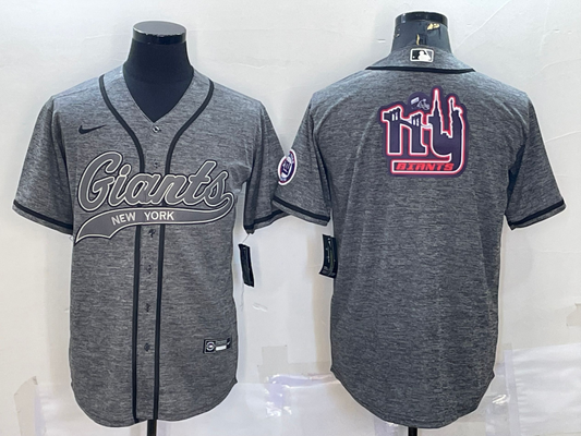 Men's New York Giants Gray Game Jerseys