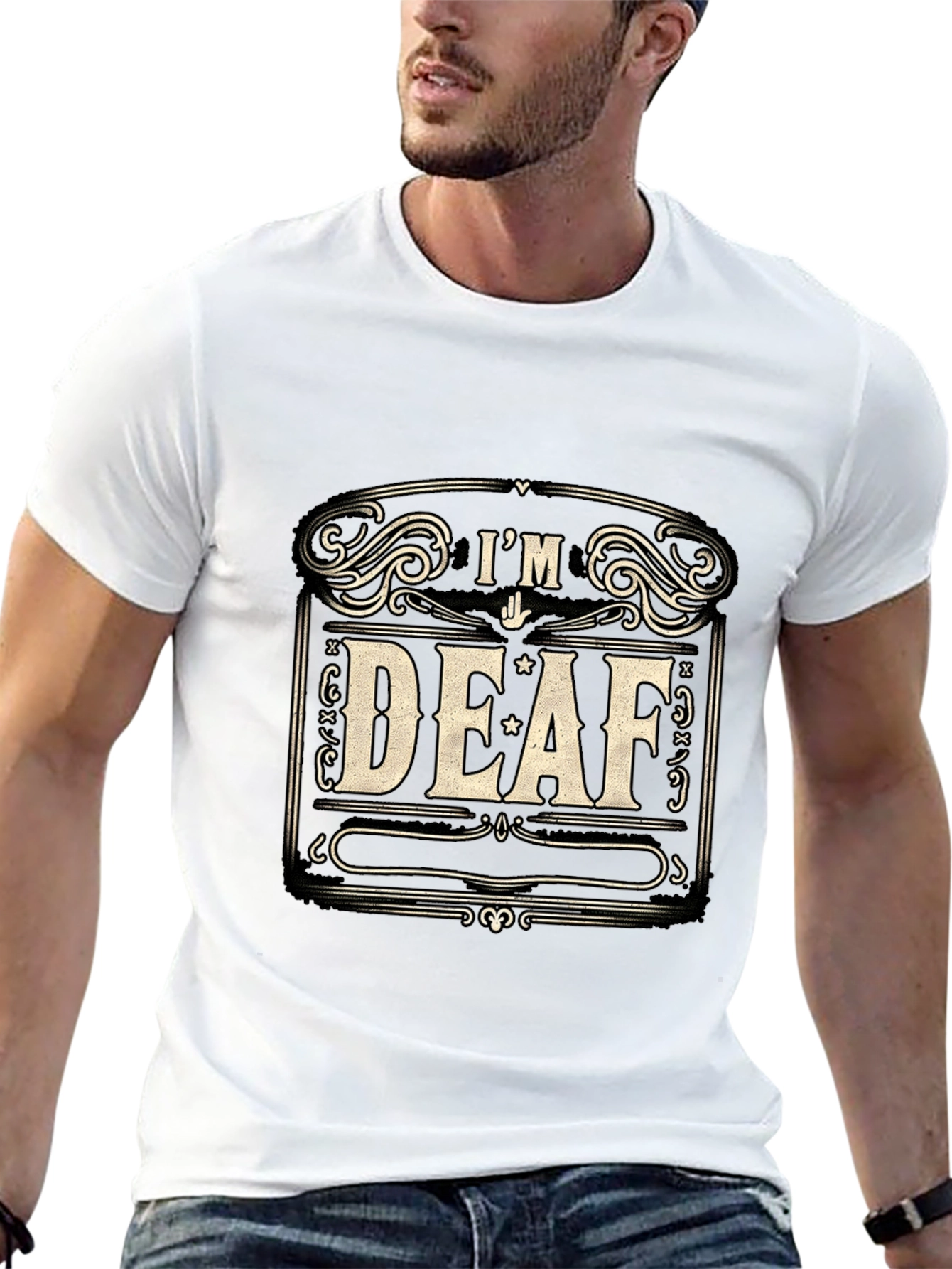 Im Deaf Graphic T-Shirt