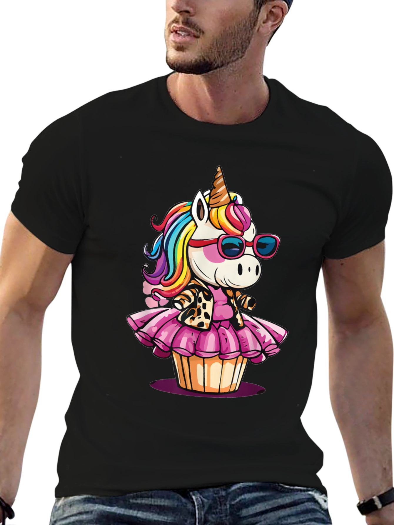 Unicorn Cupcake Graphic Tee