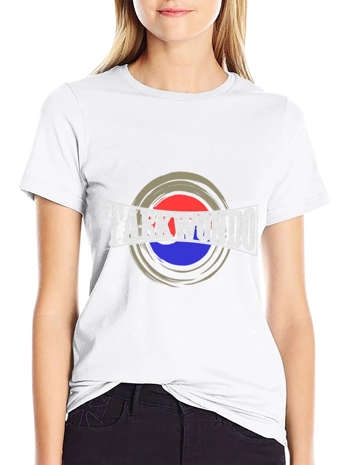 Taekwondo Graphic T-Shirt - Martial Arts Style