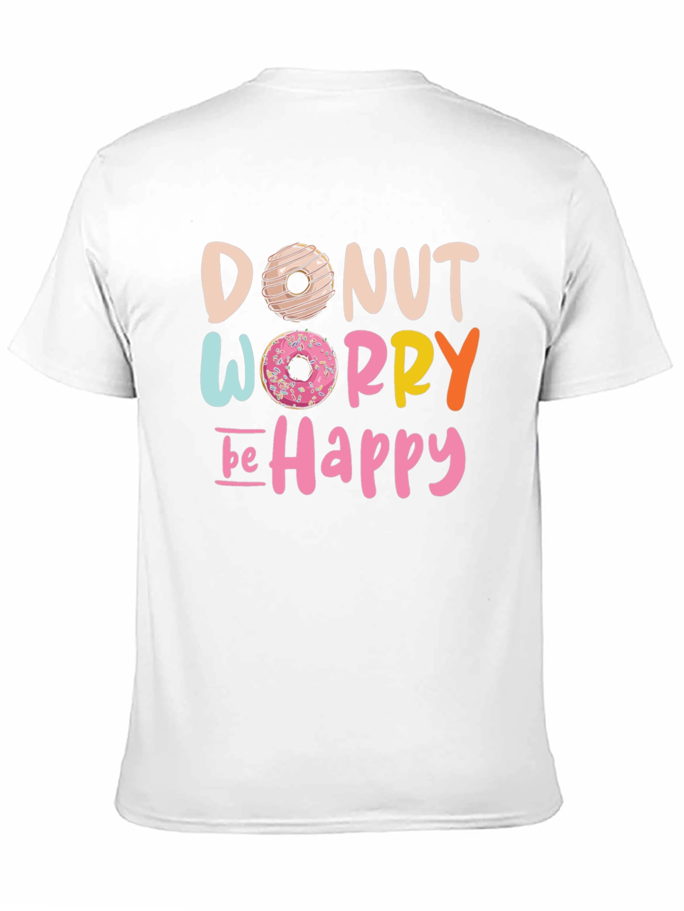 Donut Worry Be Happy Graphic Tee