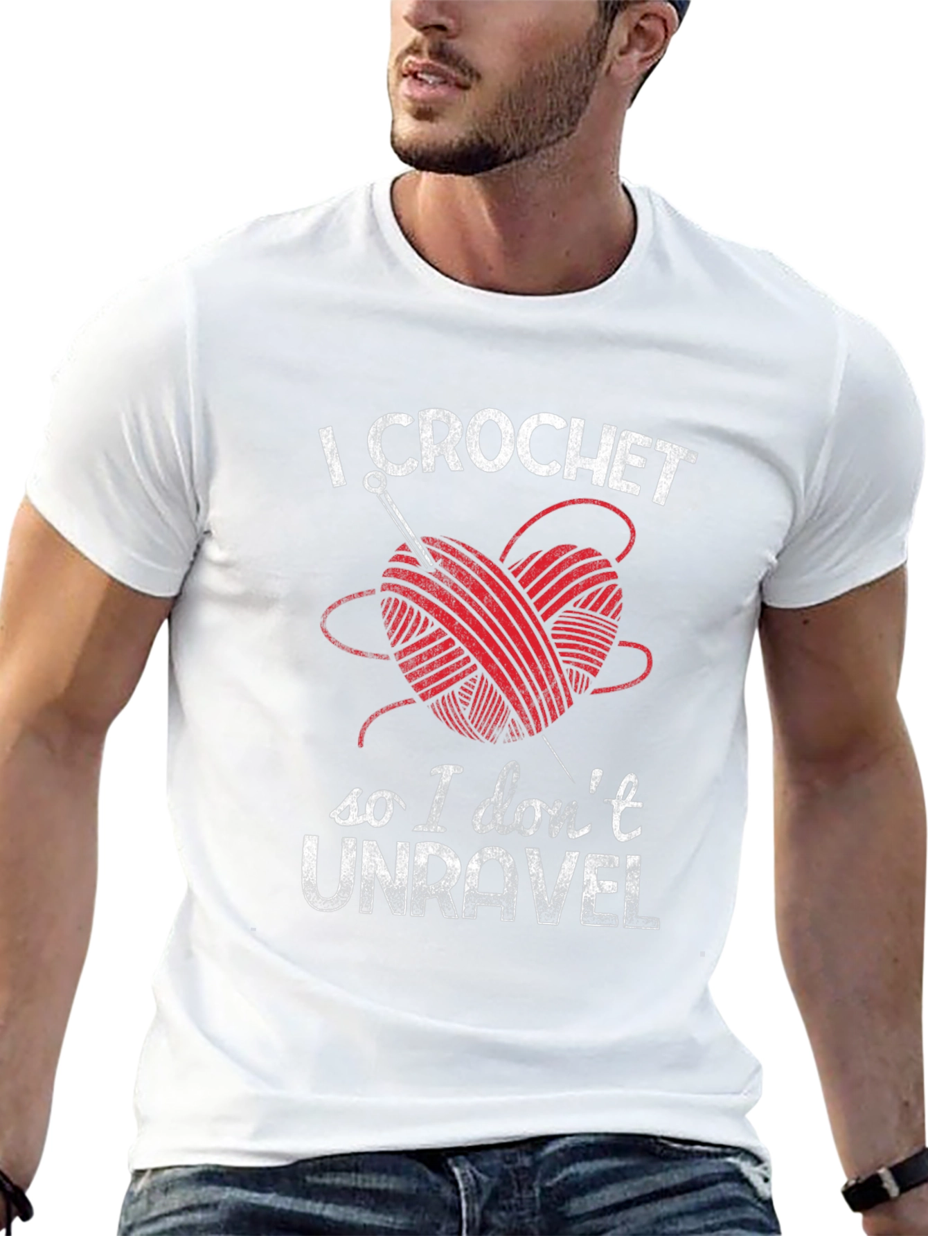 I Crochet So I Dont Unravel T-Shirt
