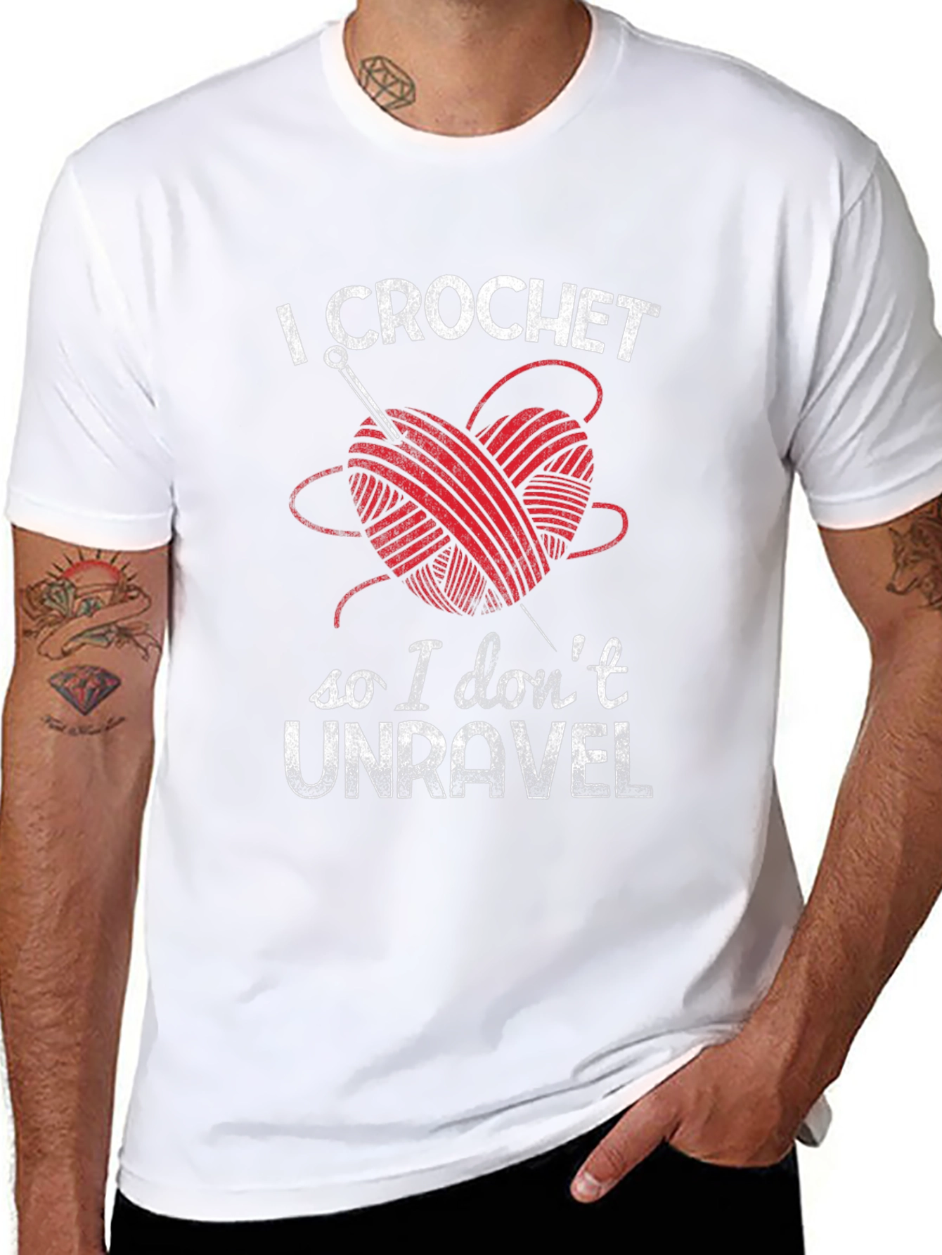 I Crochet So I Dont Unravel T-Shirt