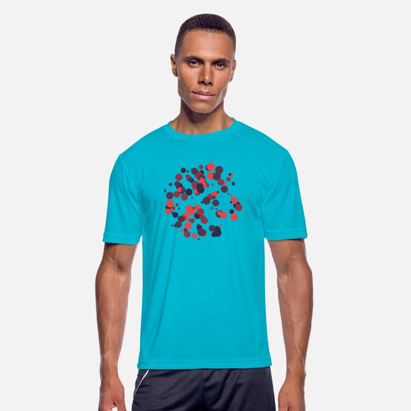 abstract circles pattern