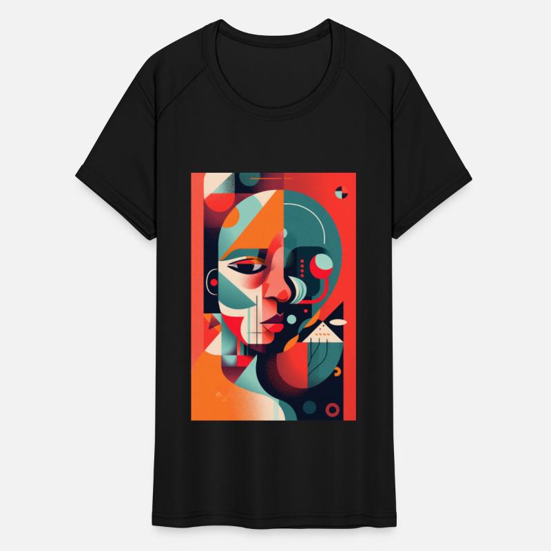 Abstract Face Art - Invisible and Ignored