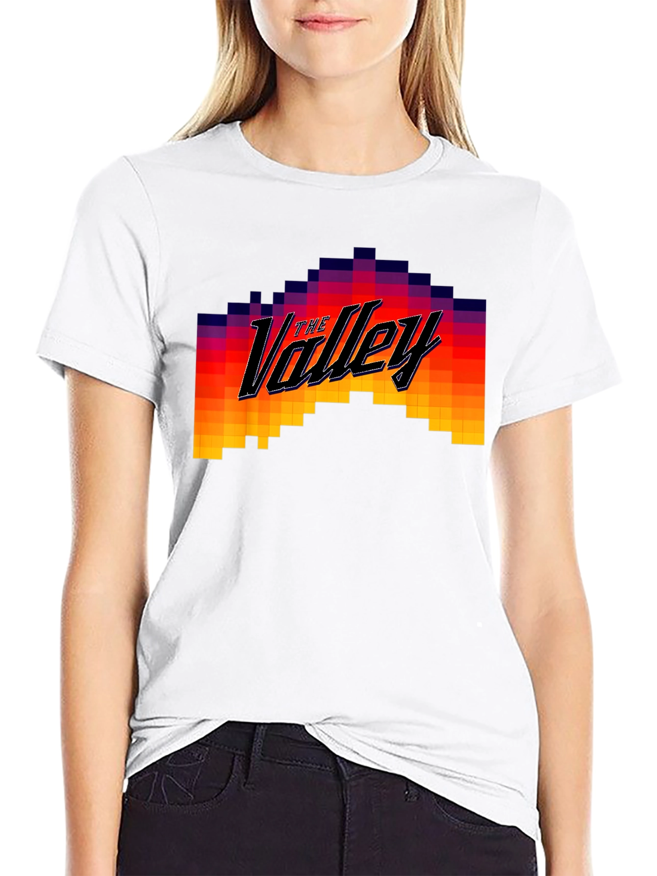 The Valley Pixel Art Graphic T-Shirt