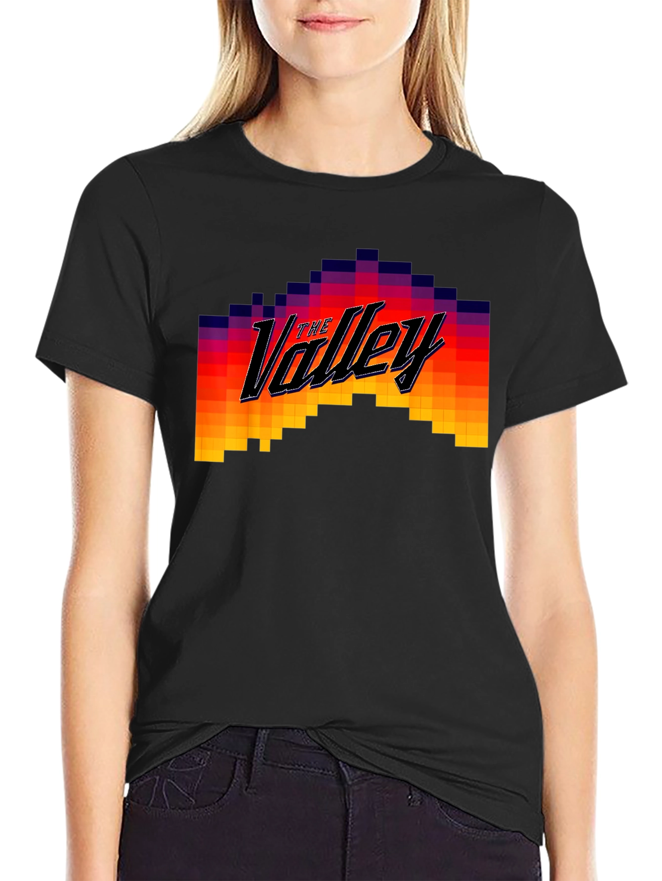 The Valley Pixel Art Graphic T-Shirt