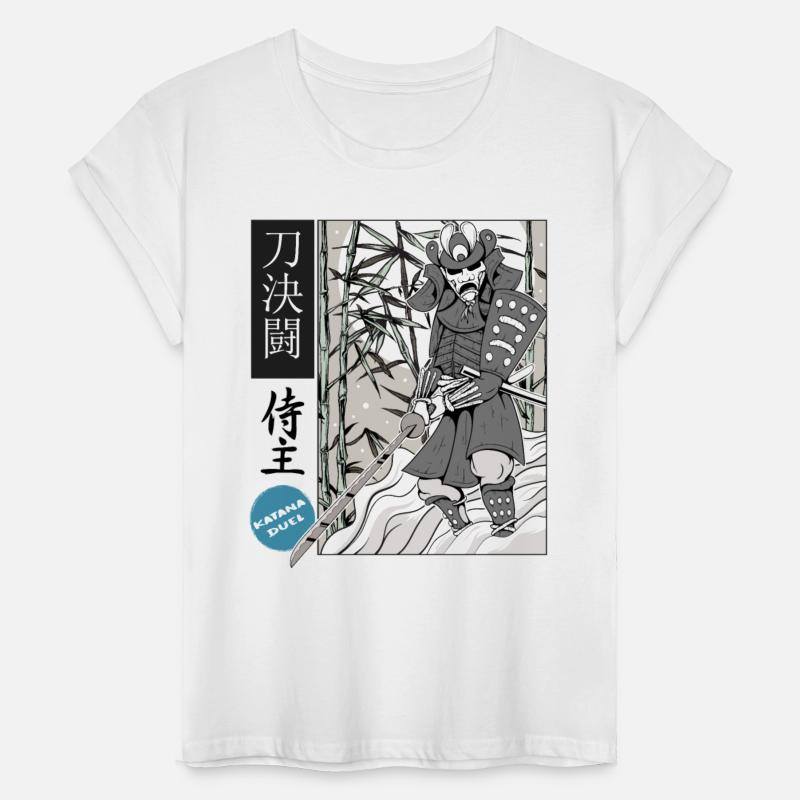 Aesthetic samurais master Comic Strip style