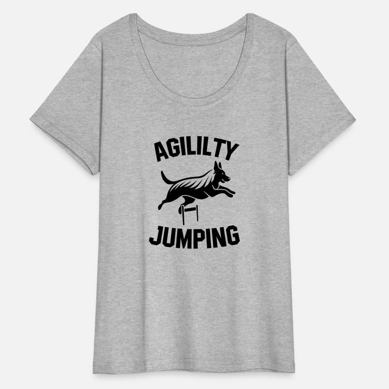 agility jumping dog