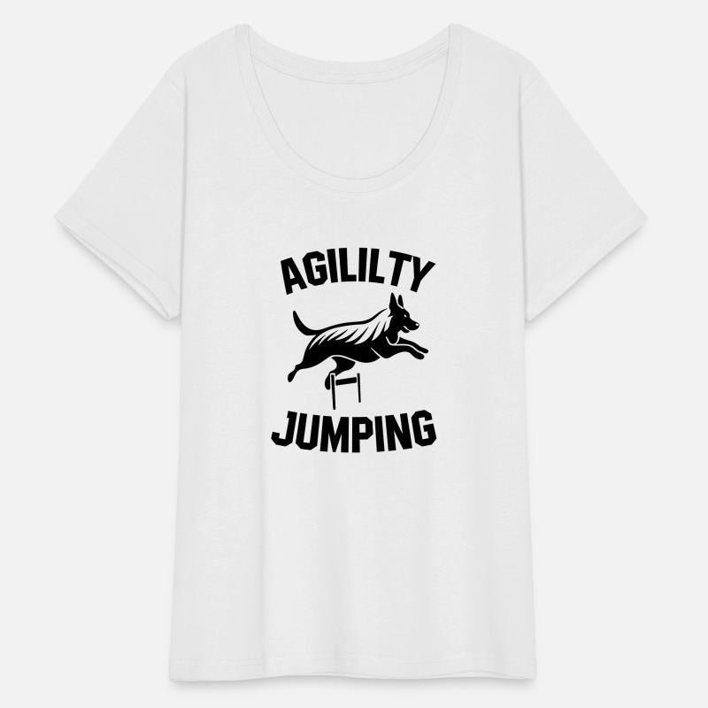 agility jumping dog