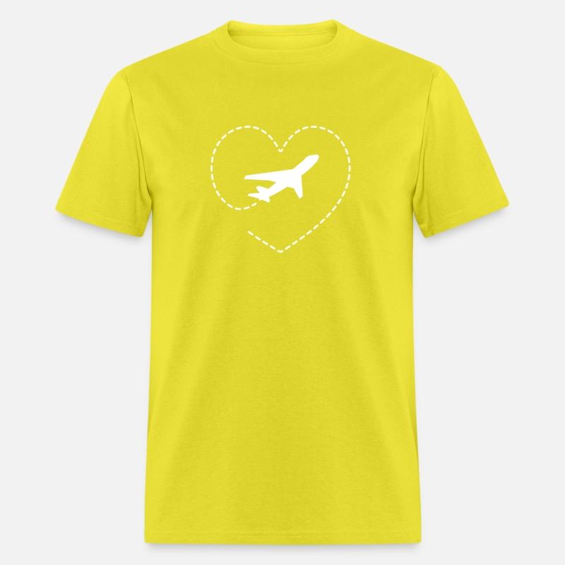Airplane Heart Broken Line Cool Gift Idea
